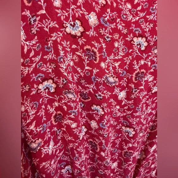 American Eagle Red Long Sleeve Dress *GREAT USED CONDITION* - Picture 10 of 11